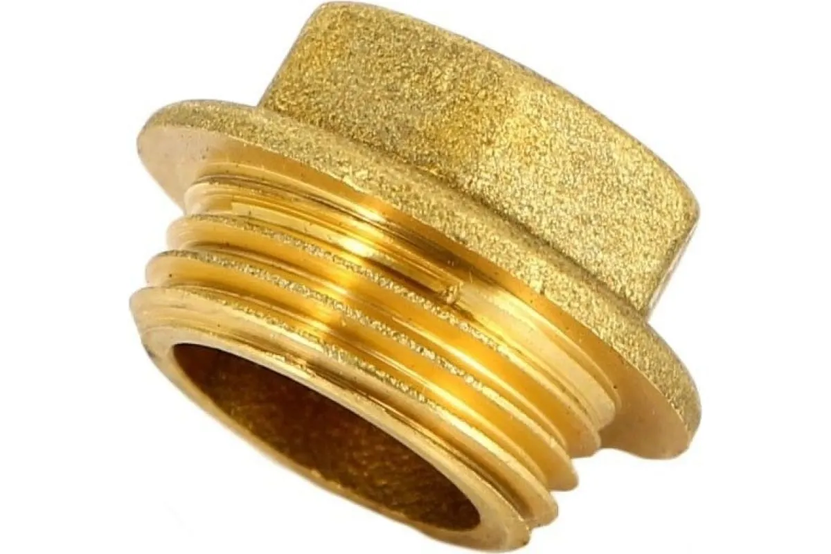 Заглушка латунная 8 мм наружная резьба