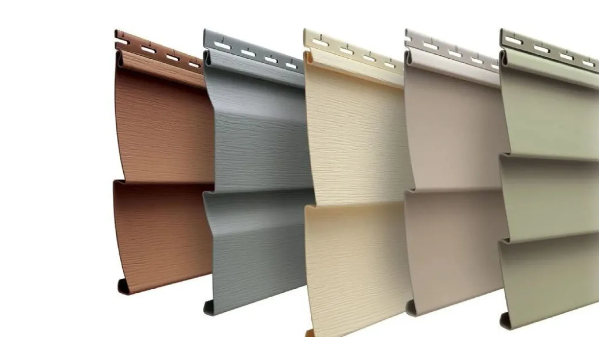 Сайдинг эко-брус металл Pе RAL 6005 Профлист Панель 0.45х345 мм